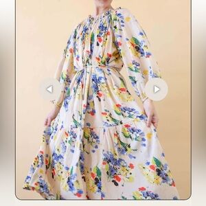 The Great. The Victorian Dress. Bright Grove Floral. SOLD OUT. Size 1/small